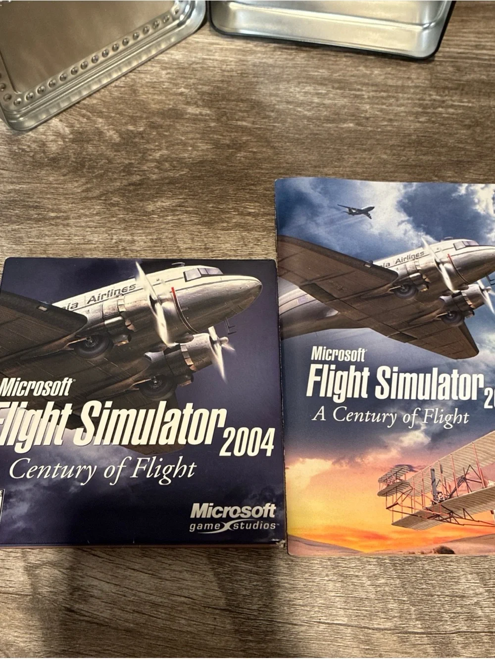 Microsoft Flight Simulator 2004 PC Software Complete 4 Disc Edition In Tin